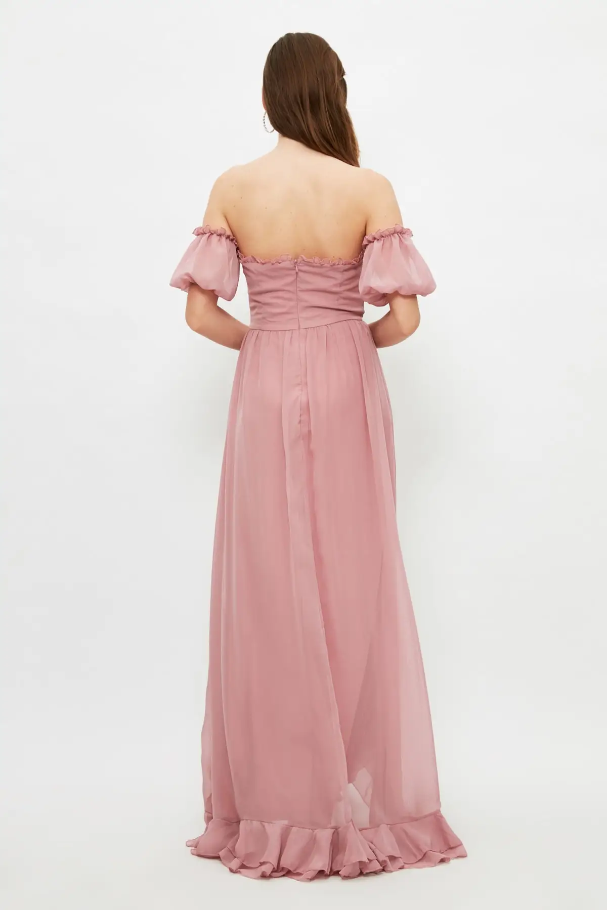 

Trendyol Collar Detail Evening Dress & Prom Gown TPRSS21AE0227