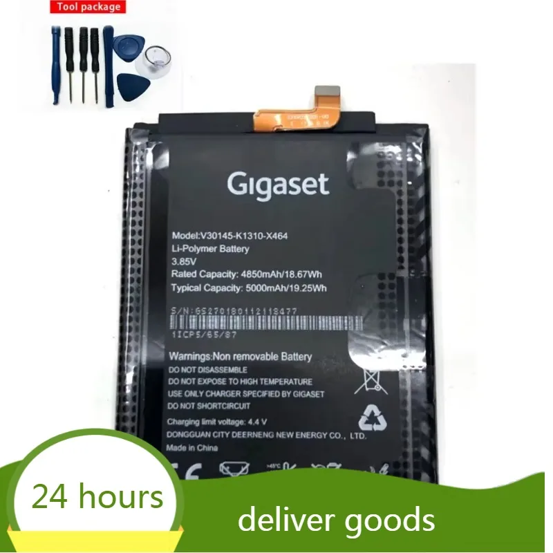 аккумулятор V30145-K1310-X464 3 85 В 5000 мАч/19 25 Втч для смартфона Gigaset GS270 Аккумулятор