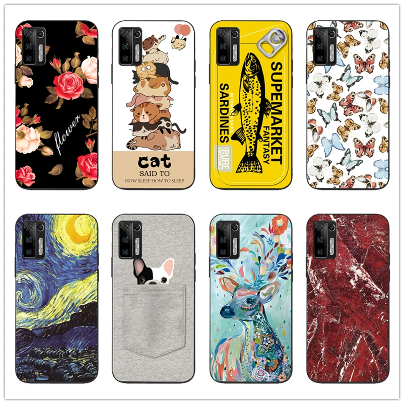 For Doogee S97 Pro Soft TPU Silicone Cover Cases for Doogee S97 Pro Case Phone Back Cover for Doogee S 97 Pro Bumper Funda Capa