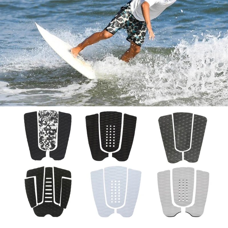 

Surfboard Traction Tail Pads, 3Pcs EVA Surfboard Traction Pads Grips