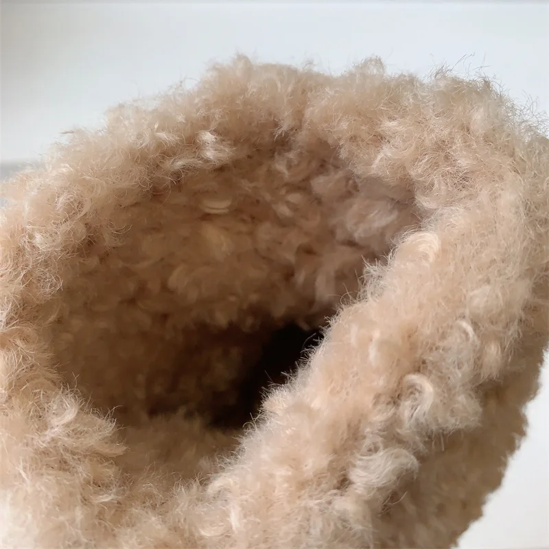 Зимние ботинки для девочек в корейском стиле