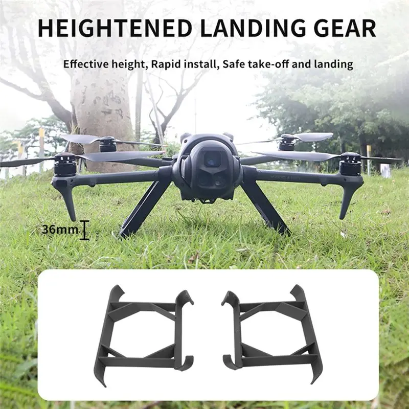 A01E-Подставка для дрона DJI 4 Pro, быстросъемное удлиняющееся штативное крепление, защита корпуса. (art.: 3920dd0fe7616) - 3920dd0fe7616