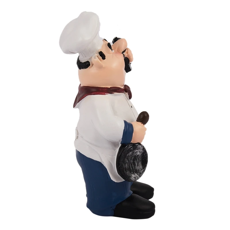 Ретро-модель шеф-повара украшения полимерные ремесла мини-фигурки домашний