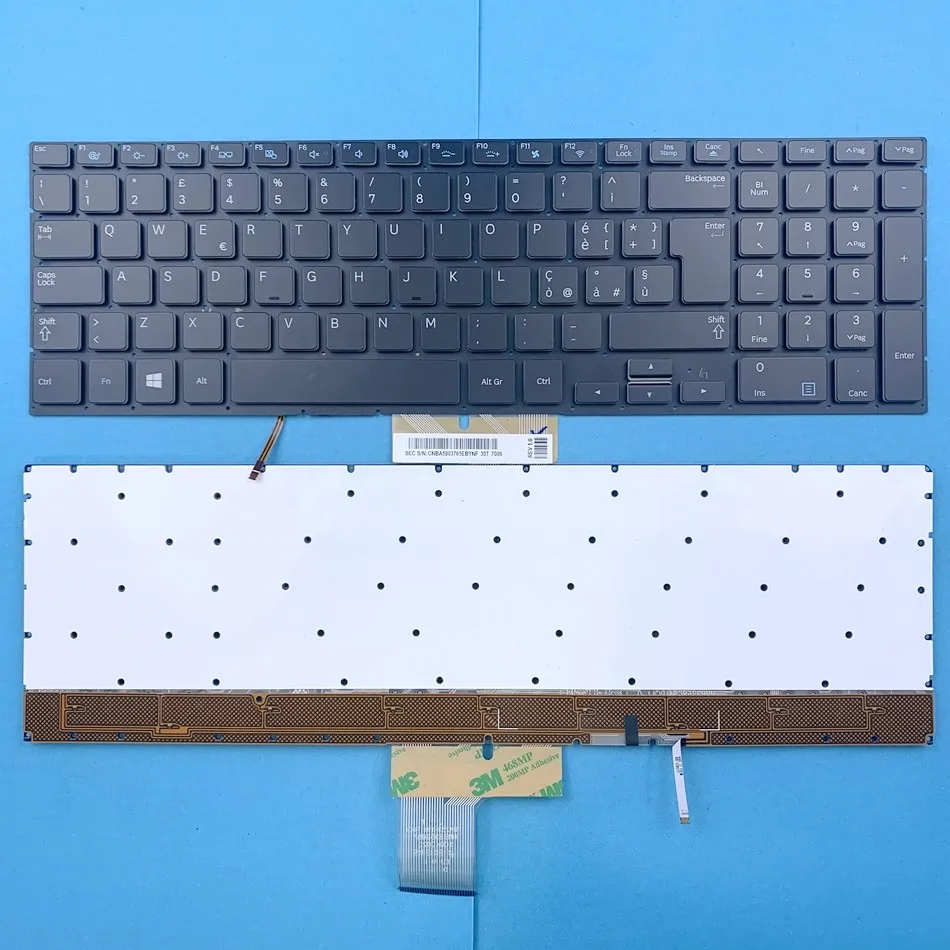 Italian Backlit Laptop Keyboard For Samsung NP700Z5 NP700Z5B NP700Z5A 700E5C Series BA59-03765E IT Layout