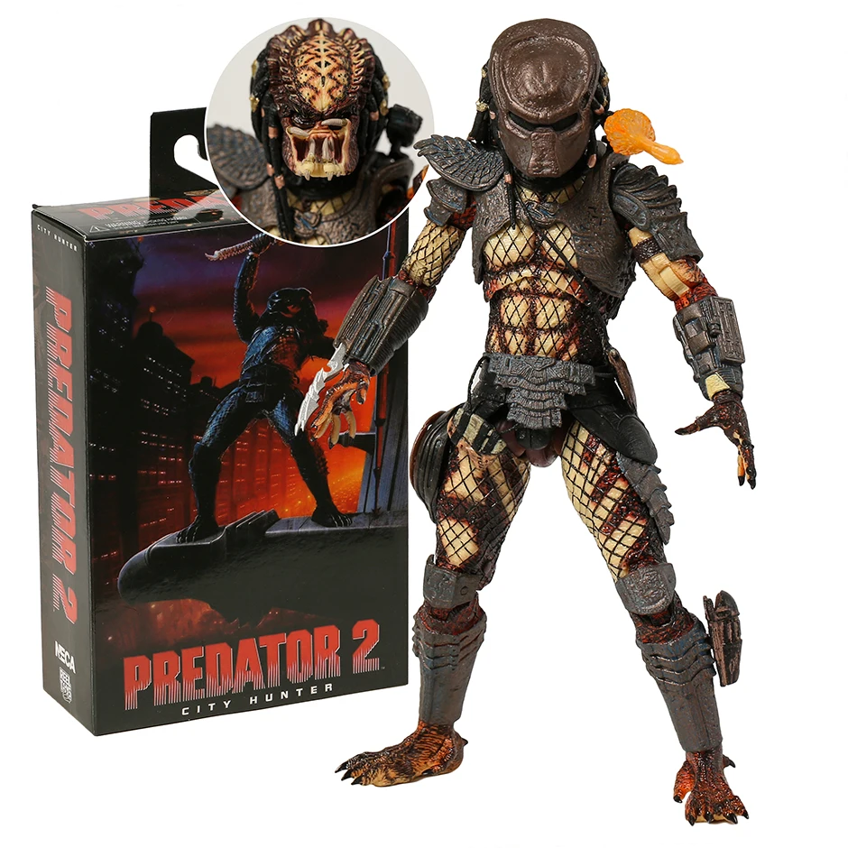 

NECA - Predator 2 Ultimate City Hunter 7" Action Figures Collectable Joints Moveable Model Toy