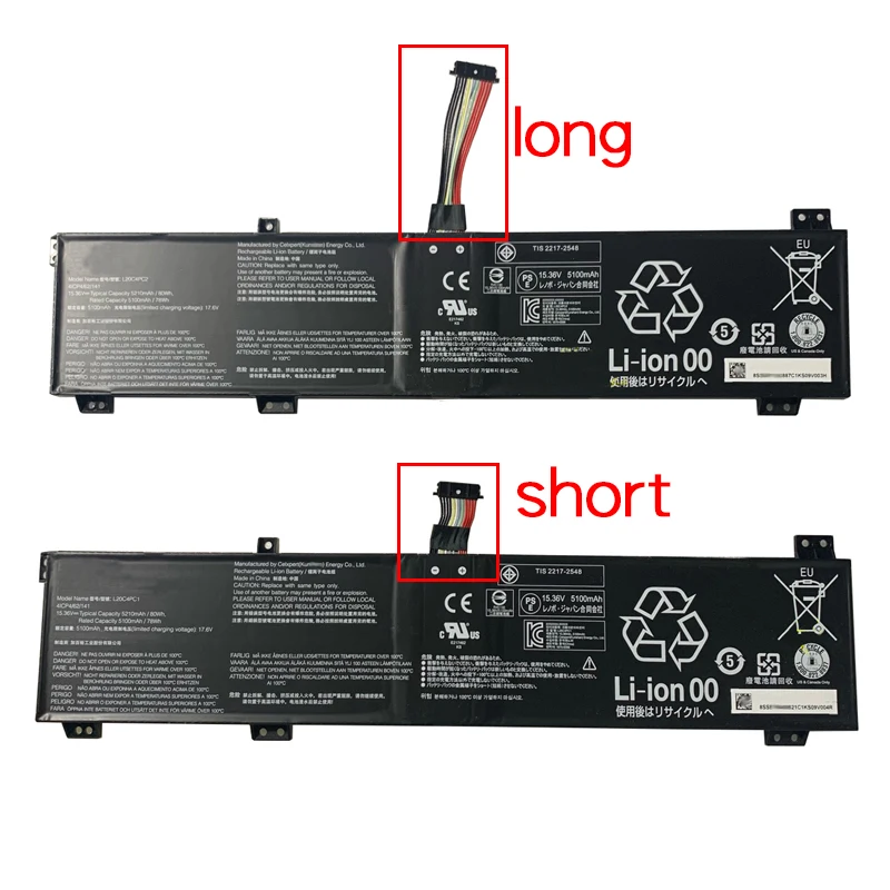 L20C4PC1 L20M4PC1 L20D4PC1 L20C4PC2/M4PC2 Аккумулятор для Lenovo Legion 5 Pro R9000P R9000K Y9000P Y9000K Y7000 Y7000P R7000 R7000P