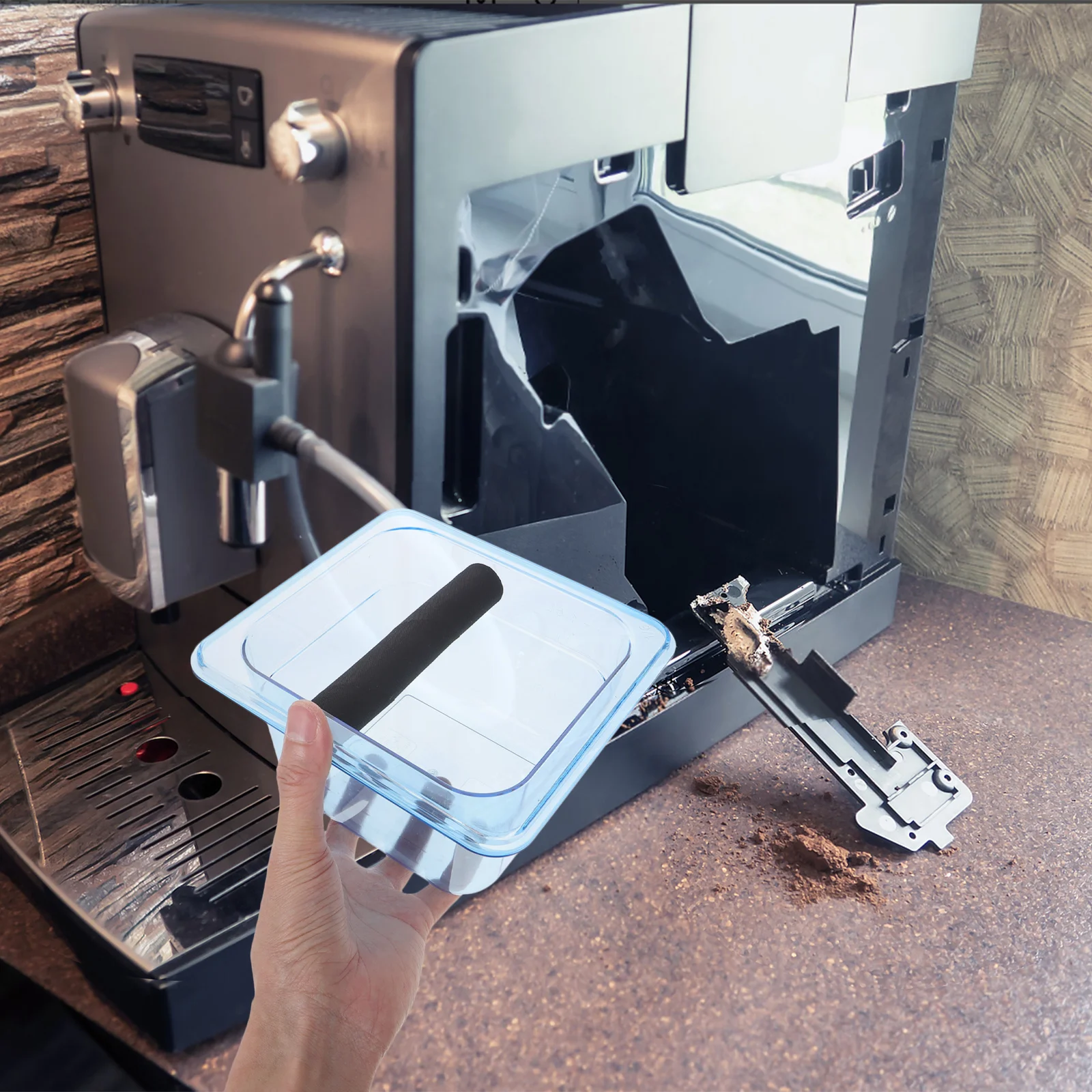 Ведро для кофейной гущи мусорный бак станция утрамбовки эспрессо шайбы