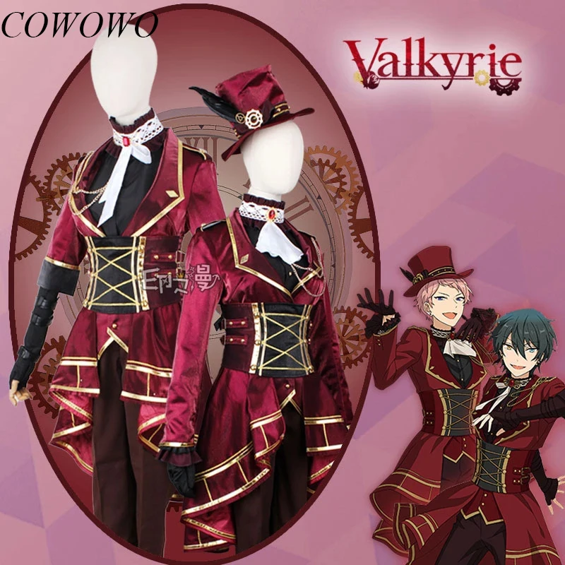 КОВОВО Аниме! Ансамбль звезд Valkyrie Kagehira Mika Itsuki Shuu Swallowtail игровой костюм