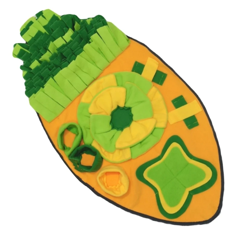 

Colorful Snuffle Mat for Dogs Cats Pet Slow Feeding Pad Nosework Sniffing Mat