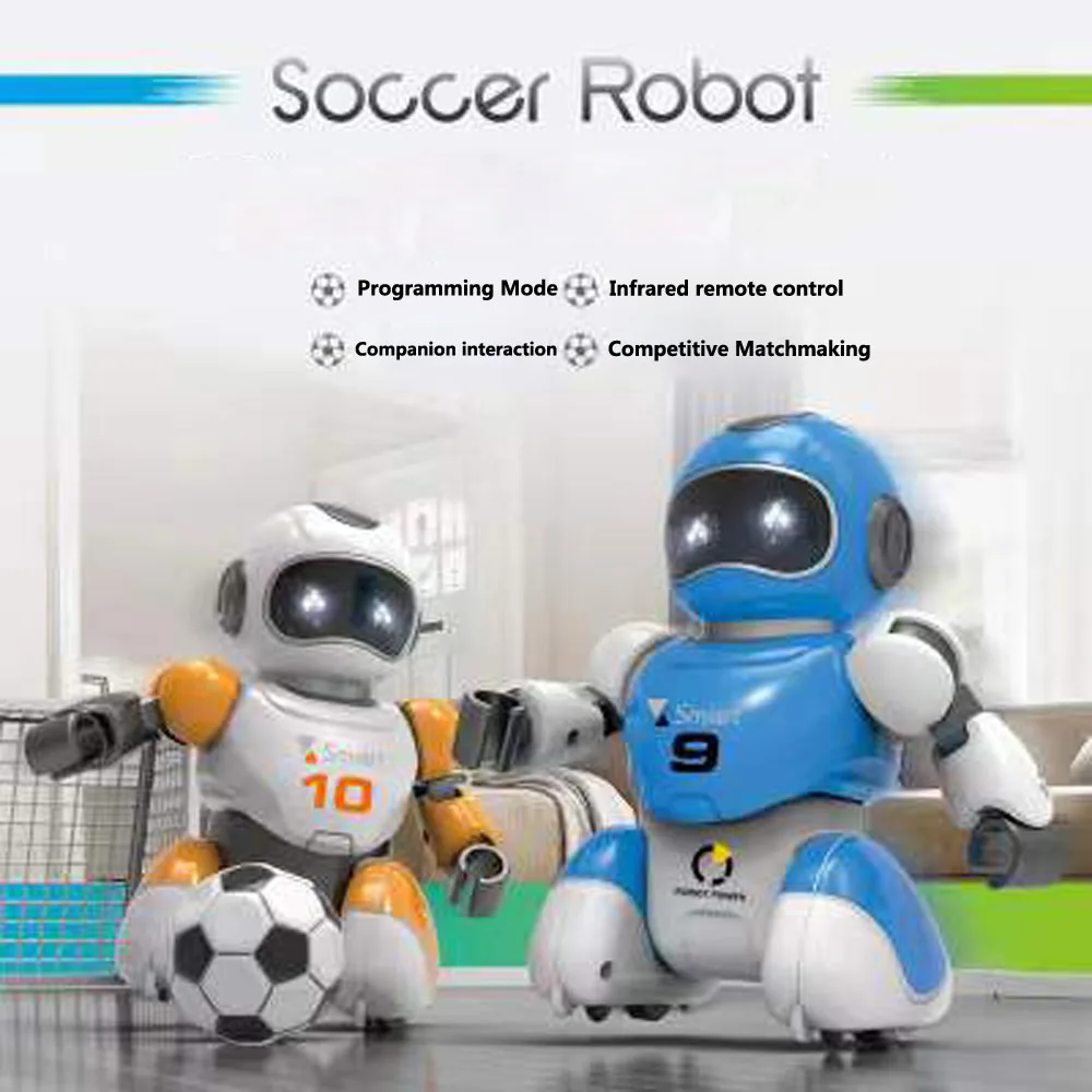 RC Robot Toy Smart Football Battle Remote Control Robot Parent-Child Electric Toys For Boys Kids Soccer Game Halloween Gifts enlarge