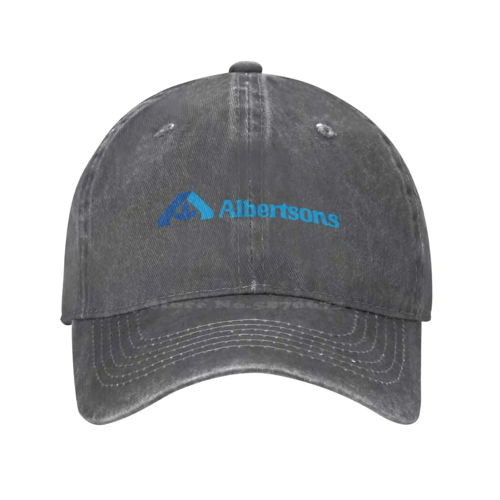 

Albertsons Logo Printed Graphic Brand Logo High-quality Denim cap Knitted hat Baseball cap