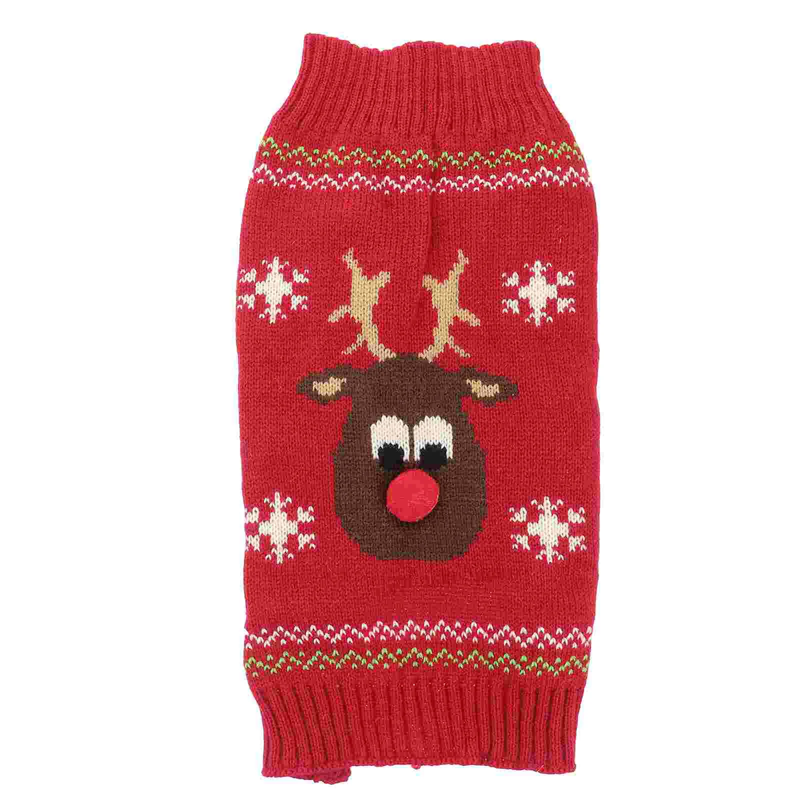 

Christmas Sweaterpet Dog Clothes Sweaters Puppy Clothing Cold Weather Cat Dogs