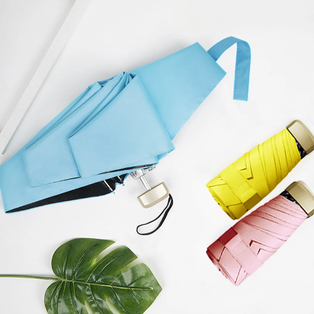 Карманный мини-зонт для телефона с защитой от УФ-лучей |