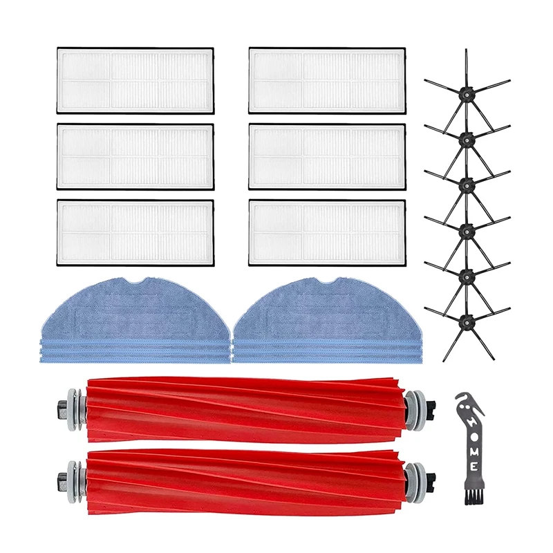 

Main Brush Hepa Filter Mop Pad For Xiaomi Roborock S7 S70 S7max T7S T7S Plus Vacuum Cleaner Spare Parts Accessories