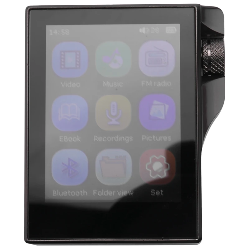 

X10 Music Player With Bluetooth 4.2 16GB Portable 2.4 Inch Contact Screen High Fidelity Lossless Sound Quality Player