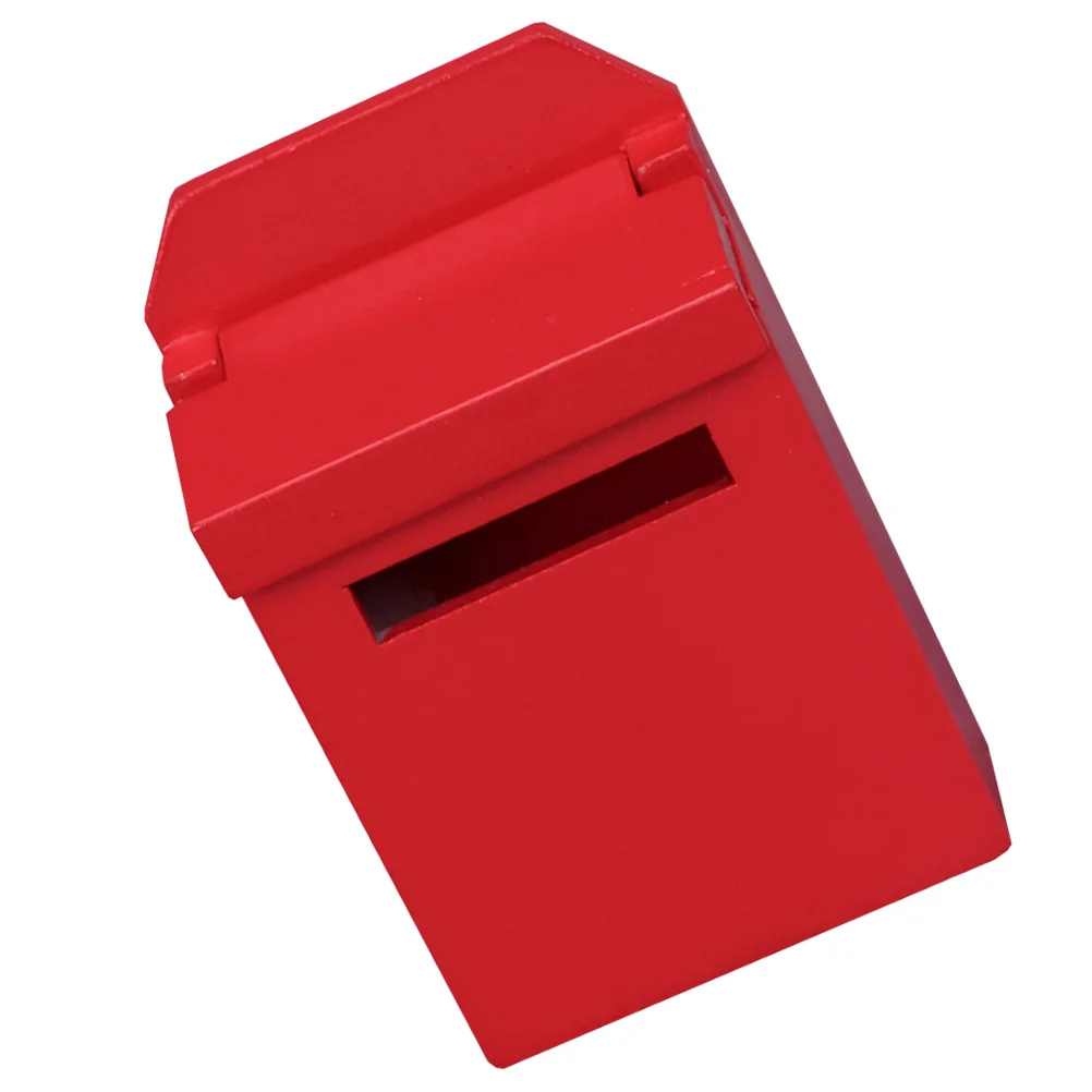 Мини-красный почтовый ящик товары для декора дома нежная мебель деревянные