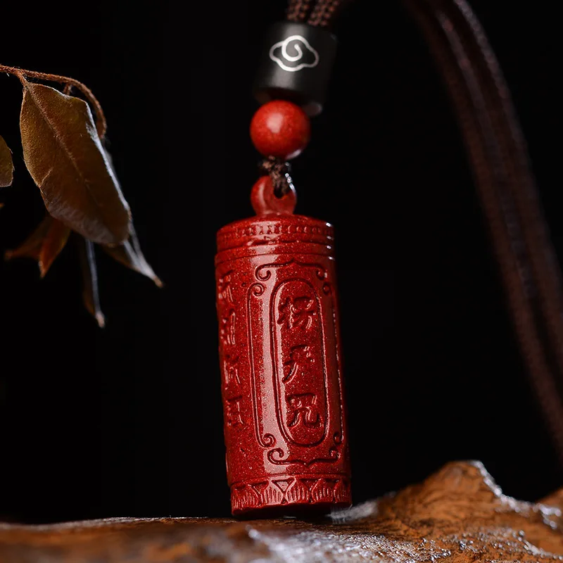 Мужская и женская подвеска с мантрой Surangama ожерелье сердцем сутрой