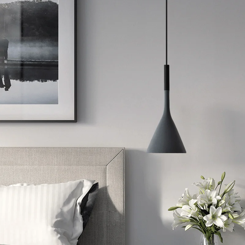 

Chandelier Led Art Pendant Lamp Light Room Decor Bedside Modern Minimalist Nordic Home Luxury Small Restaurant