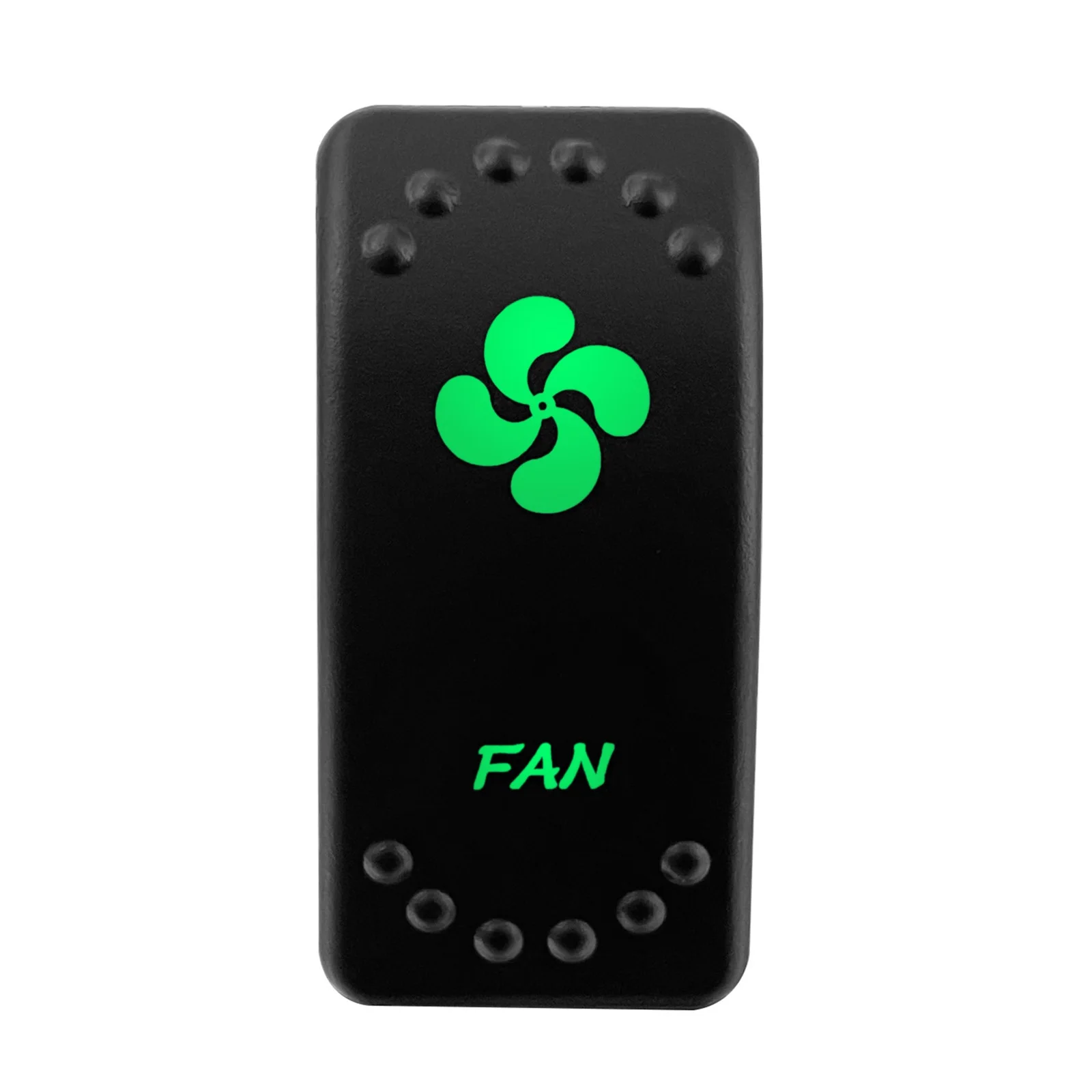 

Кулисный переключатель вентилятора для морской лодки 12 В 20 А 5-контактный SPST ON OFF Многоцветный для Polaris RZR PRO Jeep Wrangler Автомобиль Грузовик Автобус Прицеп