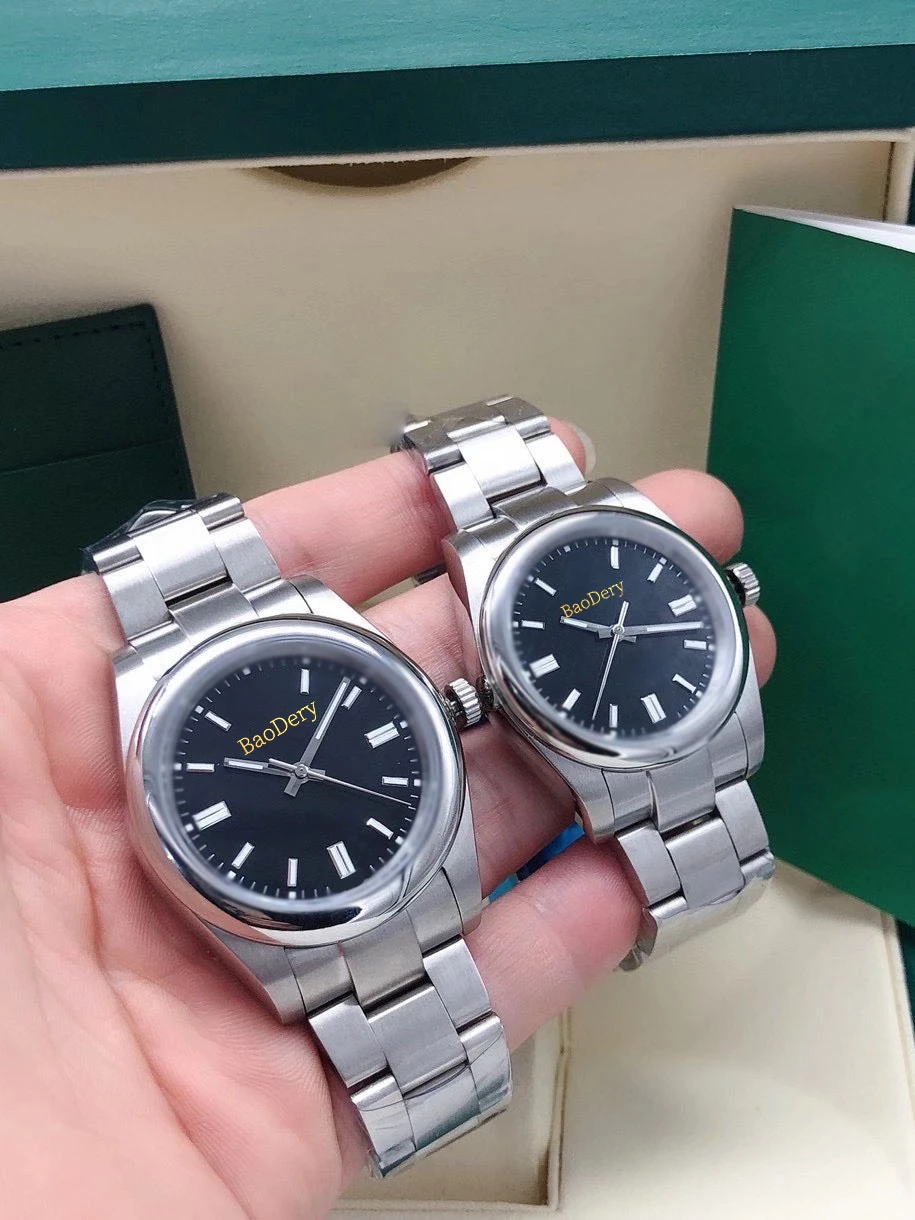 Пользовательский логотип 41–36 мм. Высококачественные часы для пар механический