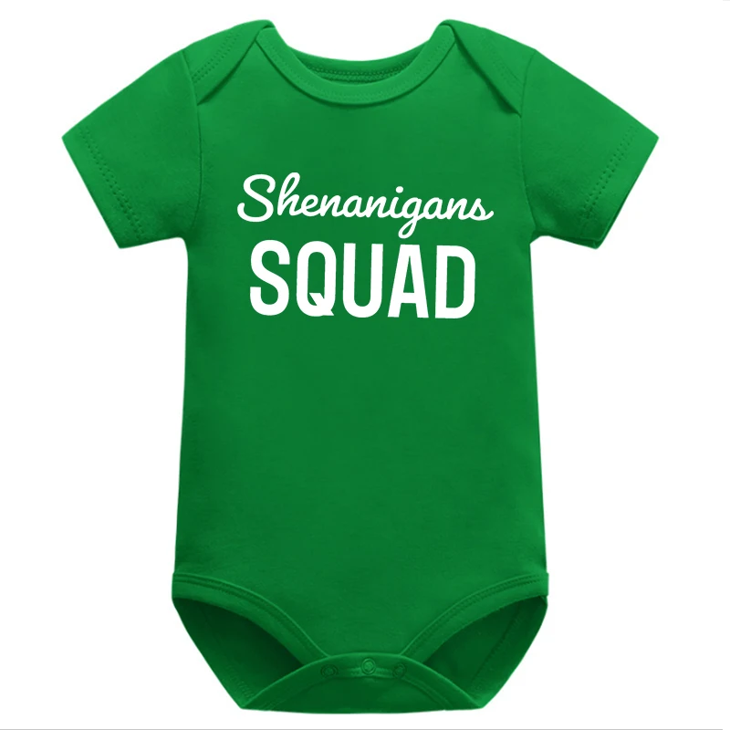 Экипировка Shenanigans, одежда для маленьких девочек, счастливый шамрок, Одежда для новорожденных, Ирландия, Одежда для младенцев, одежда для девочек, подходящие ко всему, милый день