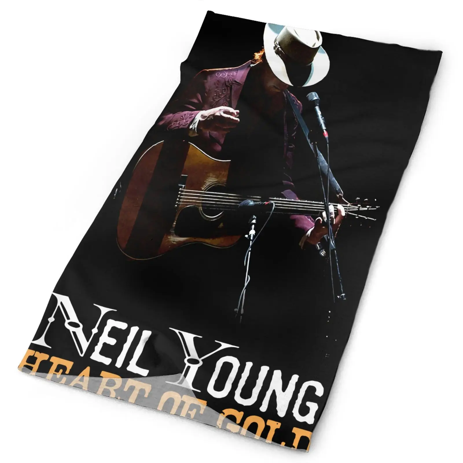

Neil Young Heart Of Gold Singer Men's Bandana Tactic Scarf Bandana Bandana Headband Man Scarf Head Scarf Scarf For Men Fashion
