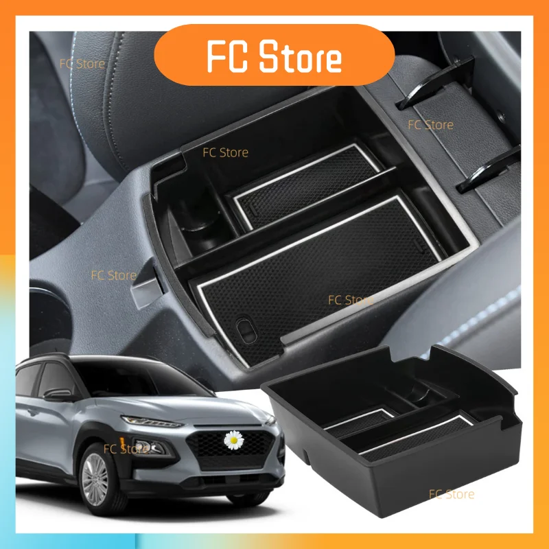 Органайзер Kona для центральной консоли 2018-2023 аксессуары Hyundai органайзер