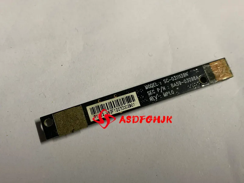 Оригинальная плата веб-камеры серии Samsung NP300V NP305 BA59-03098A тест ОК бесплатная