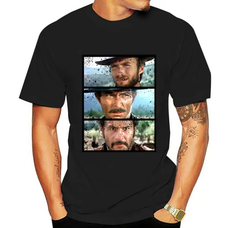 

The Good The Bad And The Гадкий футболка Italo Western Eastwood Cowboy US Clint Спортивная одежда для спортзала Топы Футболка