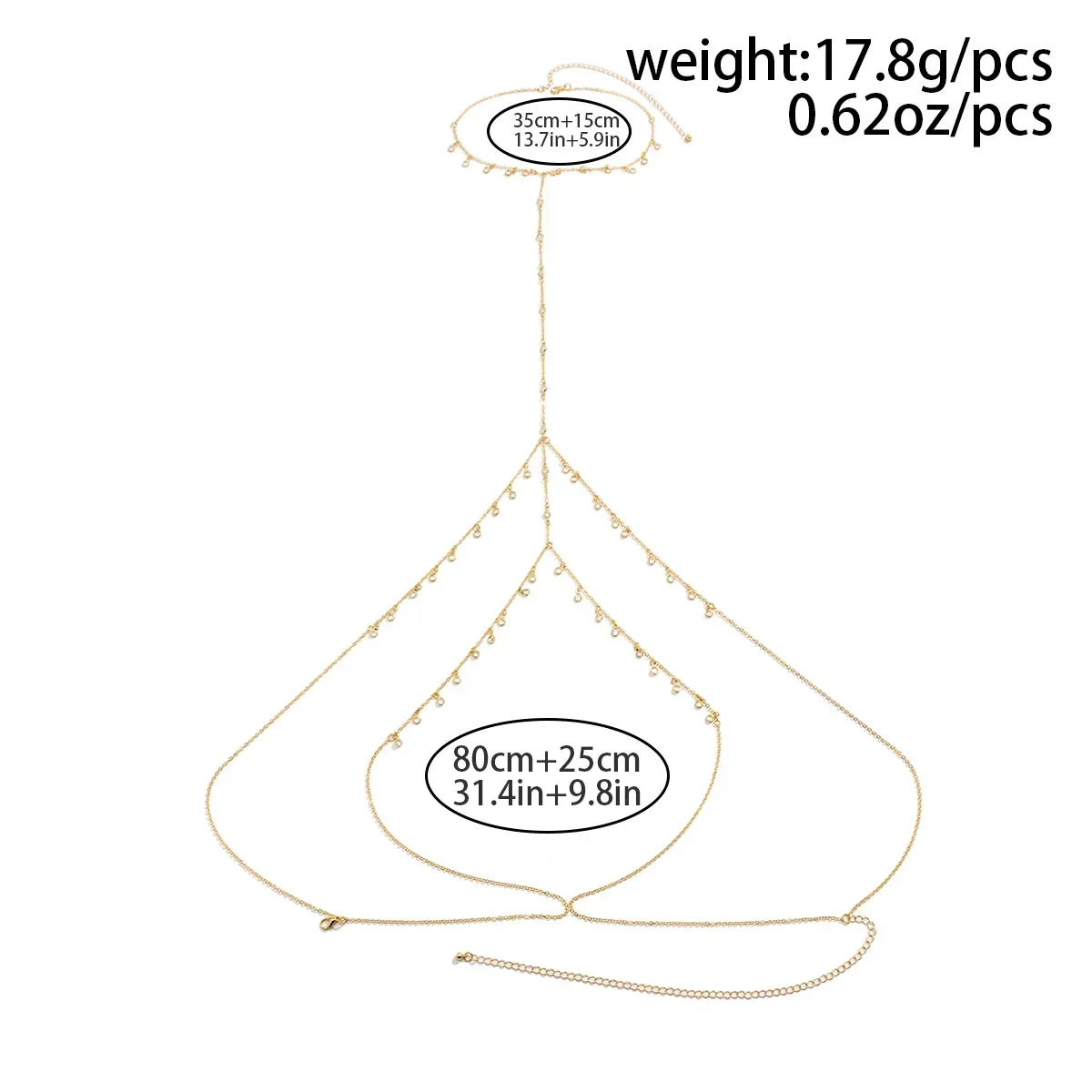 Цепочка с кулоном в стиле бохо для женщин элегантное нижнее белье перекрестной