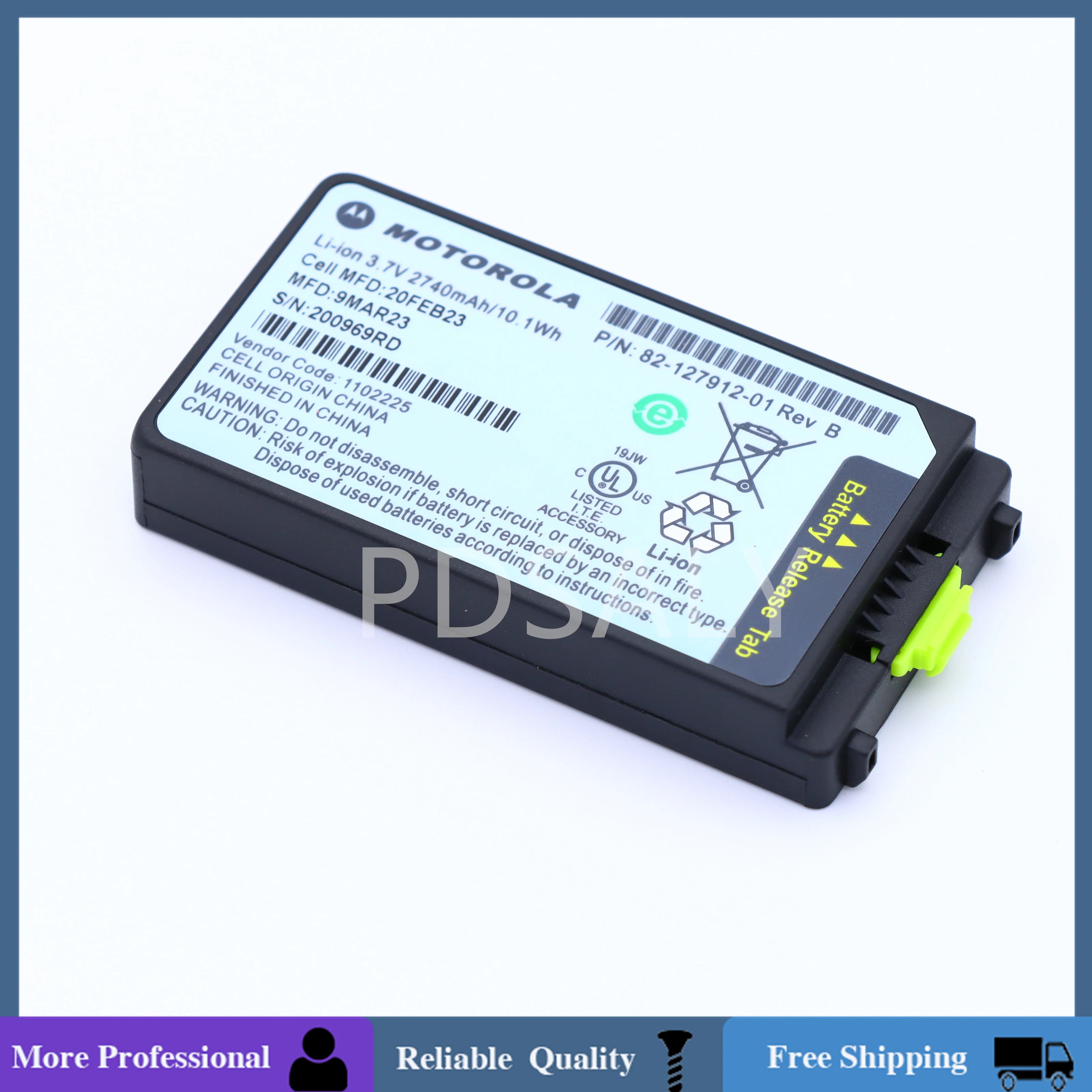 Аккумулятор для Motorola Symbol MC3190 MC3190S MC3190R Series 82- 127912 -01 2740 мАч