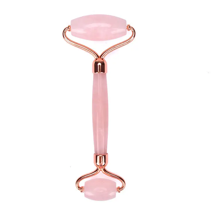 

Hot Label Beauty Anti Aging skin care facial Massage germanium Rose Quartz roller Jade Roller for Face