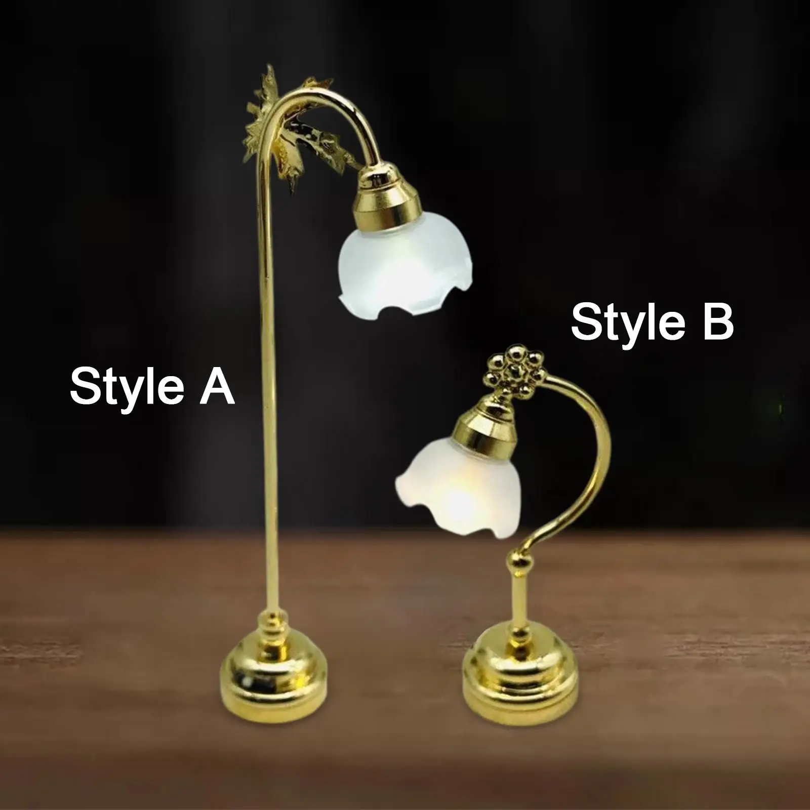 

Miniature Dollhouse Light Battery Operated Decorations Clay Toy Accessories DIY