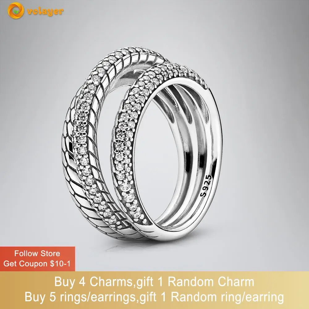 Женское кольцо из серебра 925 пробы с паве | Украшения и аксессуары