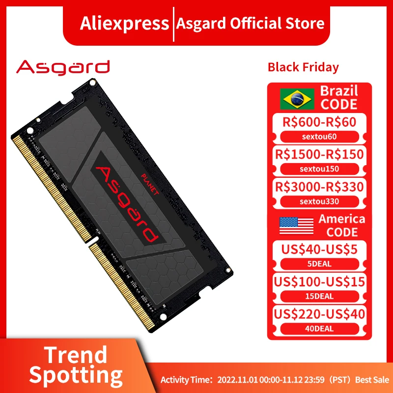 Фото Asgard A1 серия ОЗУ DDR4 8 Гб 16 2666 МГц 3200 Sodimm Memoria RAM память для ноутбука | Компьютеры и