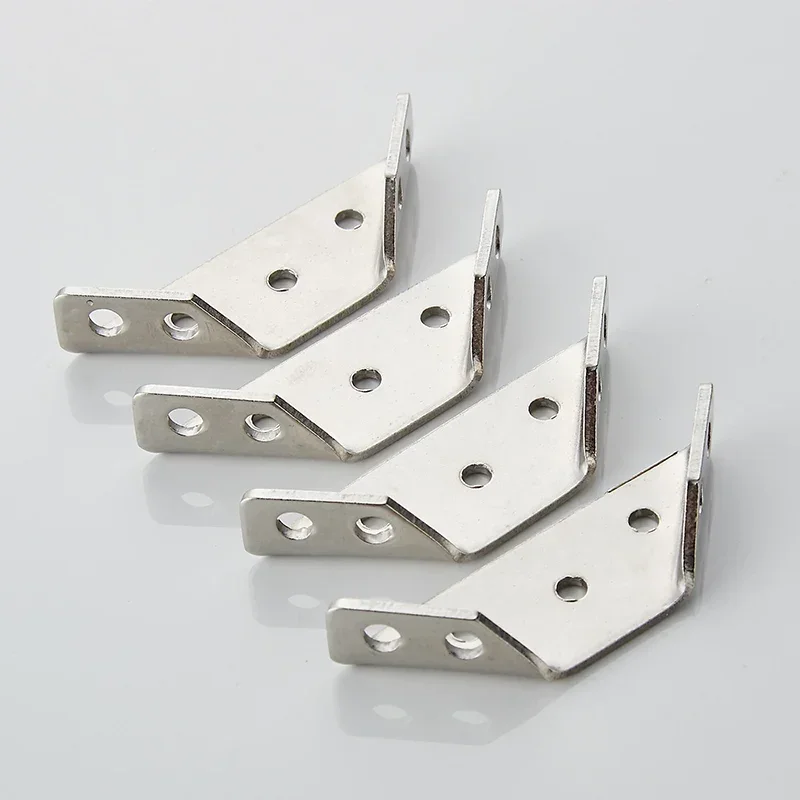 4 шт. угловые кронштейны для мебели из нержавеющей стали