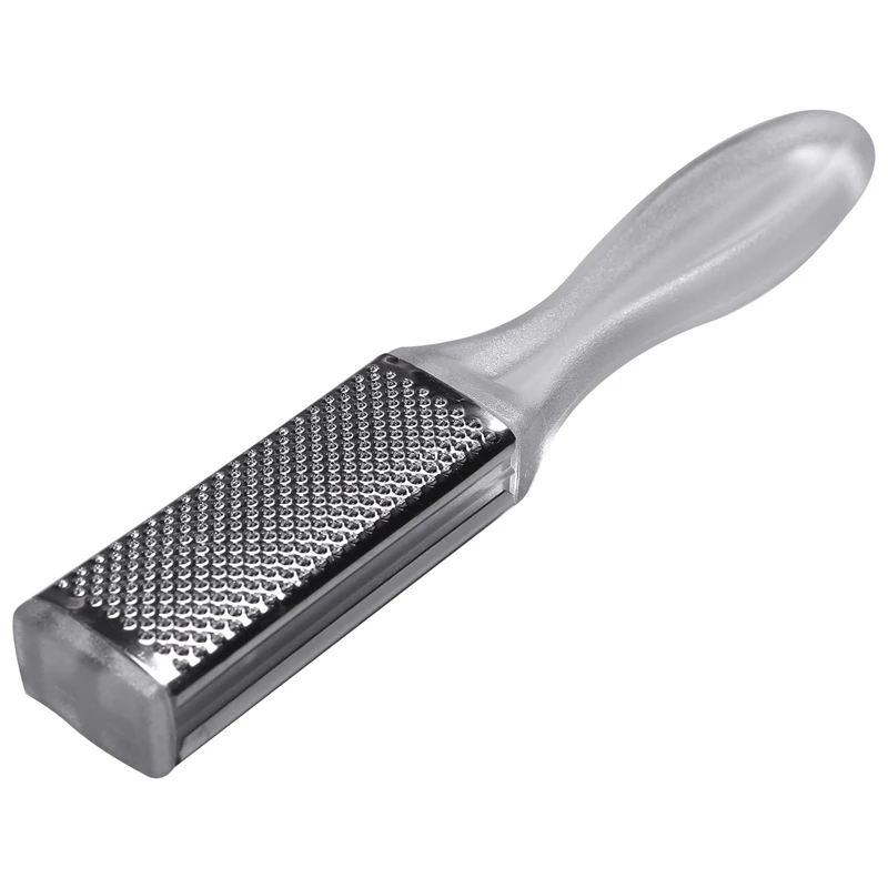 

HAEGER 1 Pc Foot Rasp Feet File Tools Stainless Steel Grater Dual Sided Lima Pies Scrub Removable Dead Skin Remover