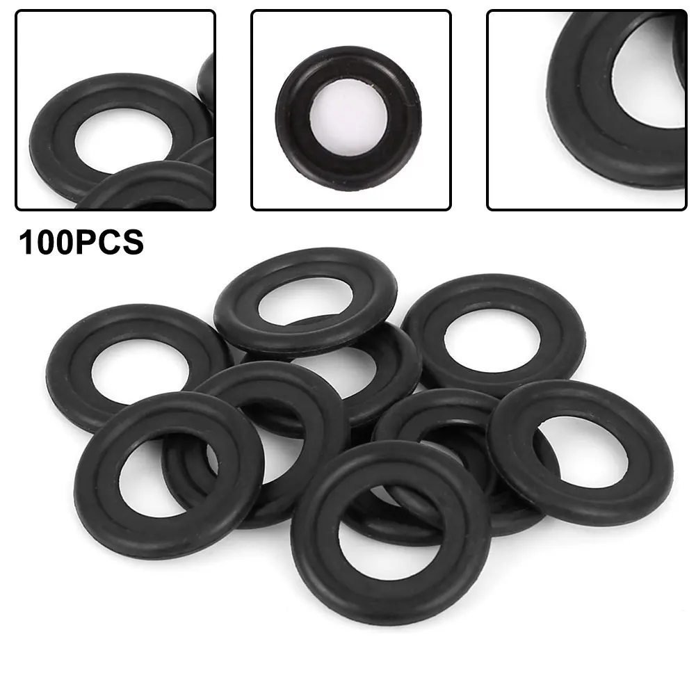 

100x Car Engine Oil Drain Plug Seal Abrasion Resistance Car Accessories Oil Pan Gasket 097-119 12616850 For Chevrolet For Opel