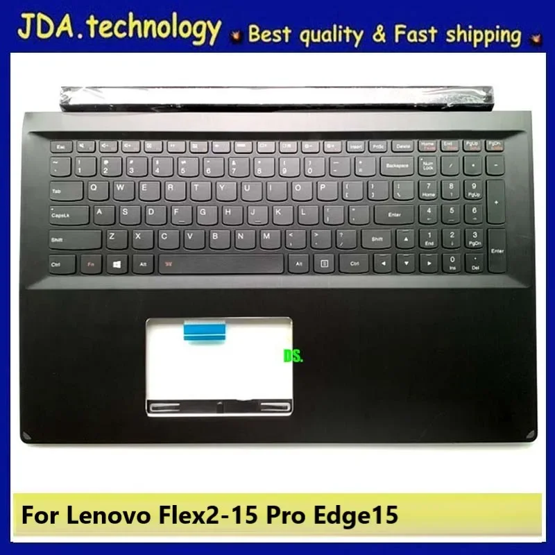 

MEIARROW New/Org For Lenovo Flex2 pro15 Edge15 Flex2-15 Pro Edge15 palmrest US keyboard upper cover Backlight,5CB0G91191