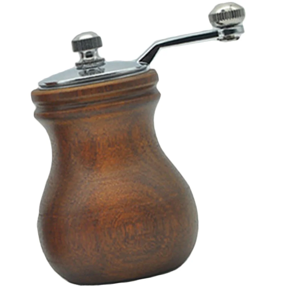 

Container Handheld Salt Grinder Seasoning Shaker Grinding Tool Pepper Wooden Manual Spice Shakers