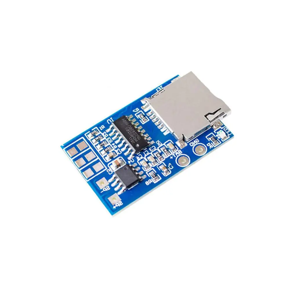 

Mini Player Decoding Module TF Card MP3 Sound Module 3.7-5V GM Power Supply Board With 2W Mixed Mono PCI Module Audio DAC Module