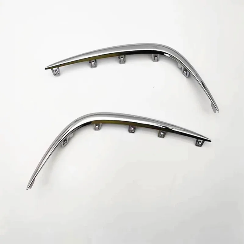 Для Mercedes левый или правый передний бампер противотуманная фара решетка накладка