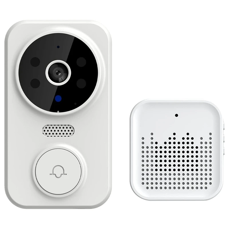 

1 шт. беспроводной дверной видеозвонок с дистанционным управлением умный Визуальный дверной звонок для дома HD ночное видение Wi-Fi дверной зв...
