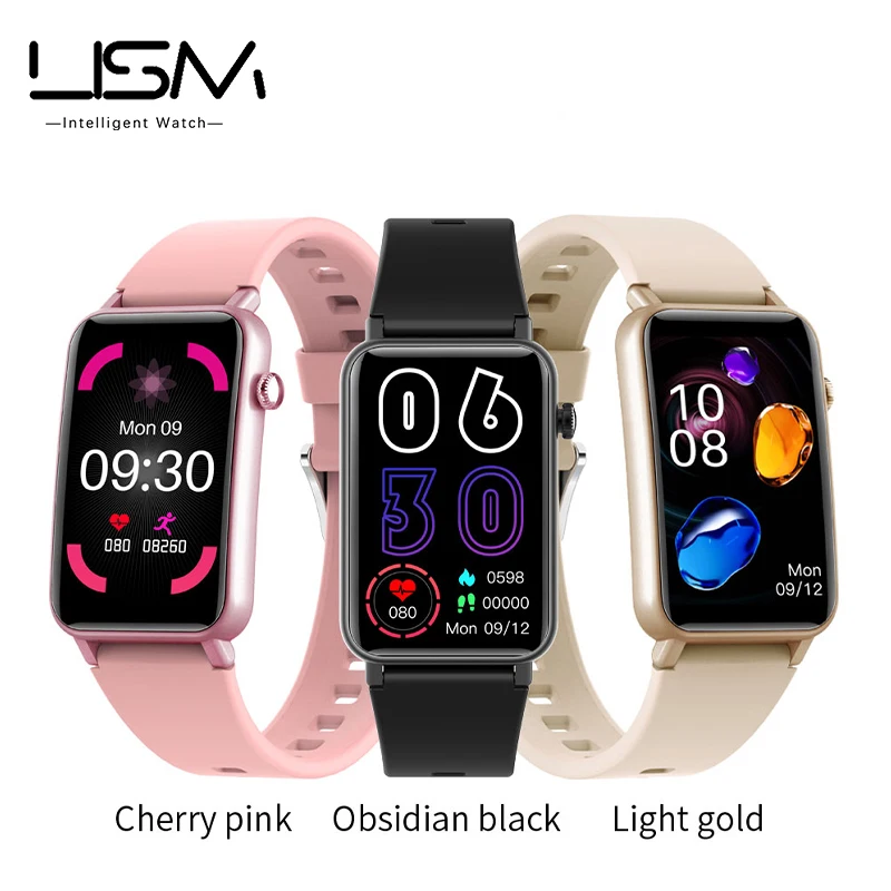 

Смарт-часы LISM ZX17 женские для фитнеса, с тонометром и Пульсометром