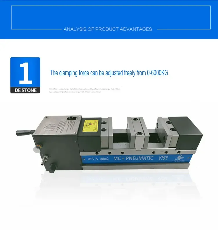 DPV-6-125x2 6-дюймовые супер мощные многофункциональные тиски MC для фрезерного станка