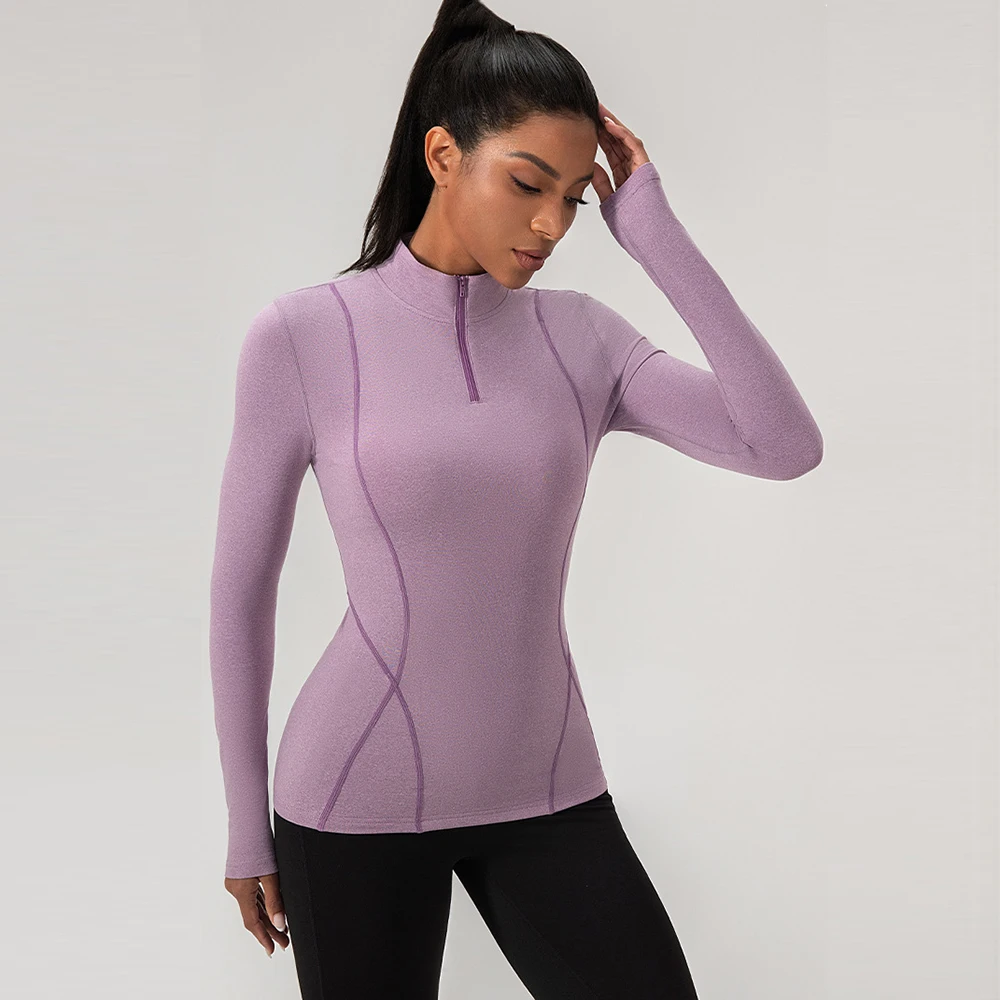 Женская зимняя спортивная рубашка из полиэстера