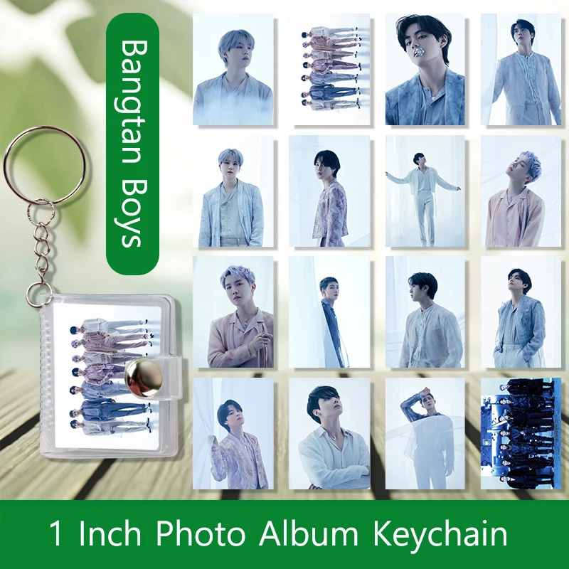 

Брелок для фотоальбома Bangtan Boys Kpop 16 шт./компл., новые аксессуары-Цепочки, милый брелок с подвеской, коллекция поклонников