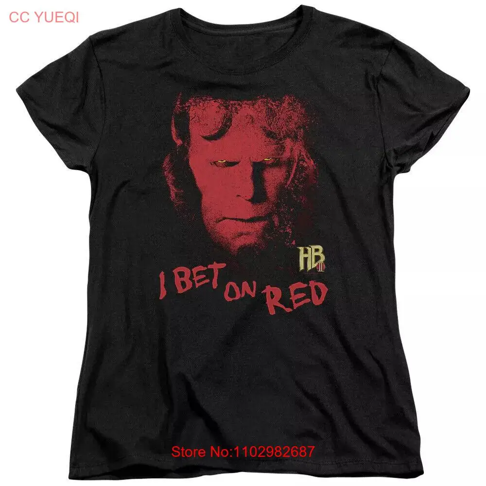 Hellboy 2 The Golden Army &quotI Bet On Red&quot Women's T-Shirt