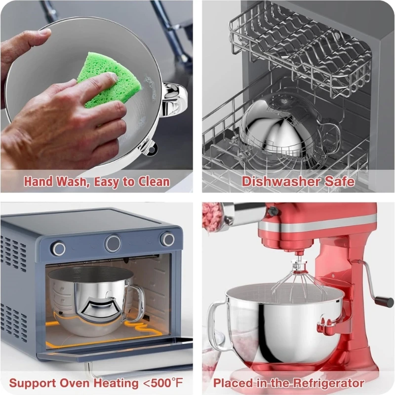 Чаша для смешивания пищевых продуктов Аксессуары миксера Материал из