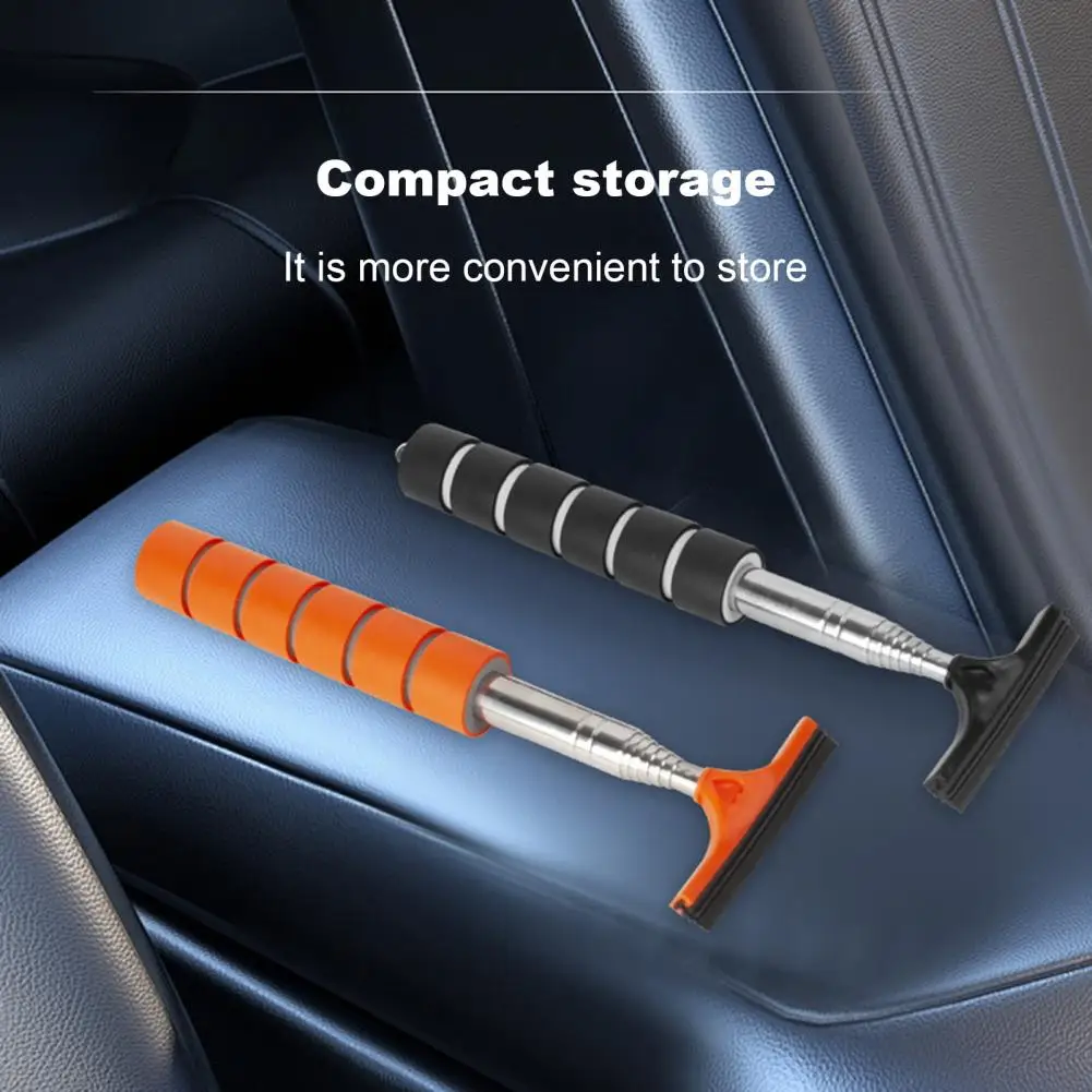 Автомобильный дворник заднего вида с телескопическим длинным стержнем